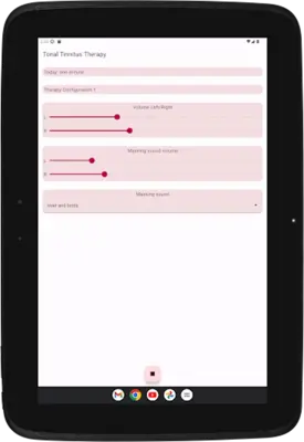 Tonal Tinnitus Therapy android App screenshot 0