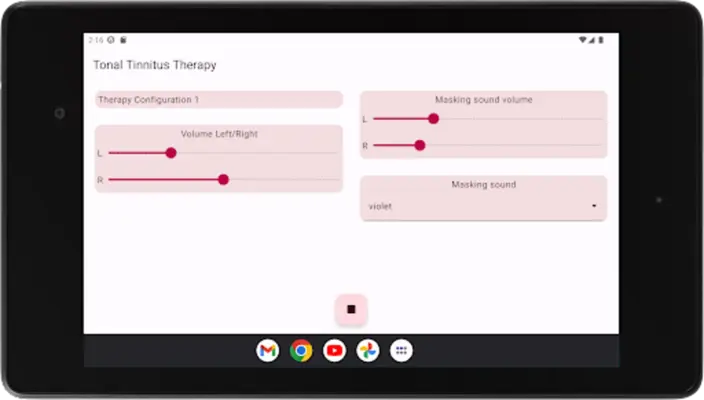 Tonal Tinnitus Therapy android App screenshot 9