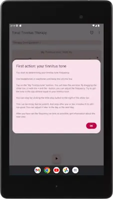 Tonal Tinnitus Therapy android App screenshot 11