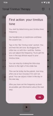 Tonal Tinnitus Therapy android App screenshot 15