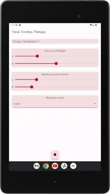 Tonal Tinnitus Therapy android App screenshot 7
